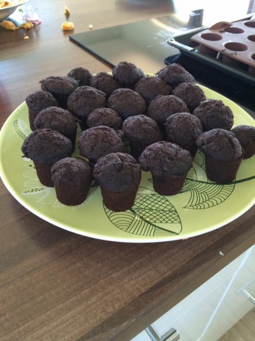 Cukkinis-csokis muffin tönkölybúzaliszttel by Anna K